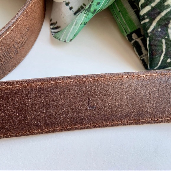 Calvin Klein Jeans leather grommet belt - Picture 4 of 6